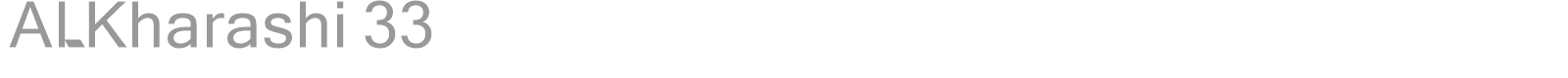 Al-Kharashi 33 font preview